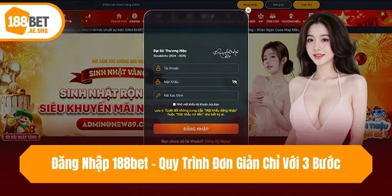 Đăng Nhập 188bet - Quy Trình Đơn Giản Chỉ Với 3 Bước