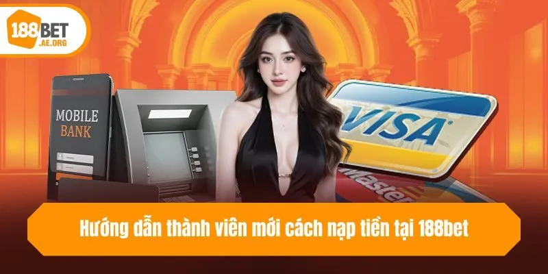Hướng dẫn thành viên mới cách nạp tiền tại 188bet
