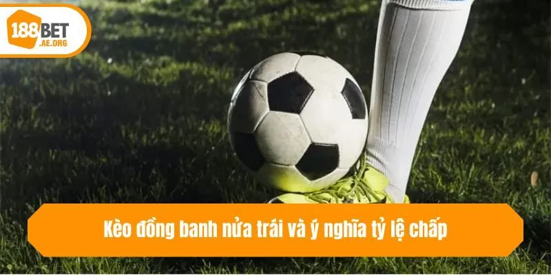 Kèo đồng banh nửa trái và ý nghĩa tỷ lệ chấp